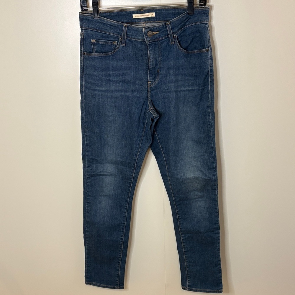 Levi's Classic Mid Rise Skinny Jeans